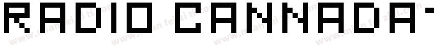 radio cannada字体转换